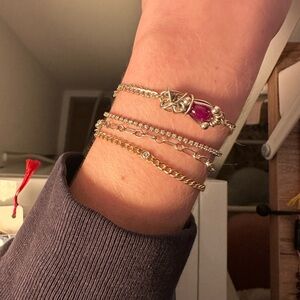 Ferko’s Gold Cuban Link Diamond Bracelet